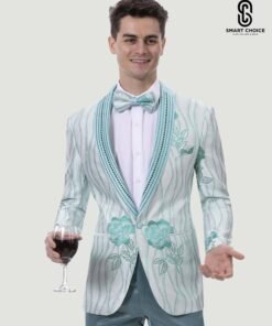Men's Suits Wedding, Prom & Formal Attire Selection - Smart Choice 21 j182 teal 12